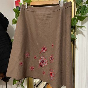 Harve Benard 100% Wool Skirt.